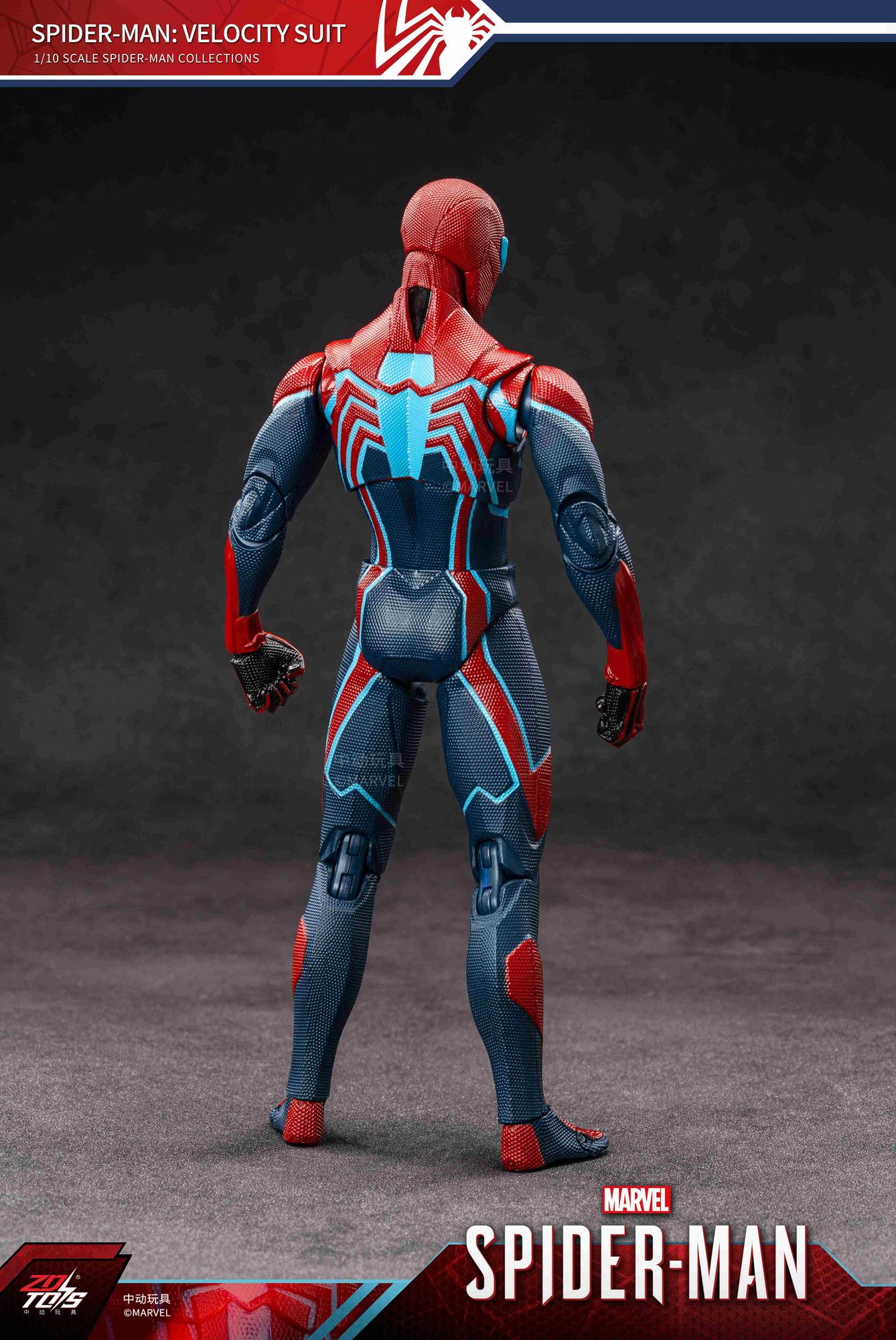 ZD TOYS スパイダーマン：ベロシティ・スーツ（7インチ Xシリーズ
