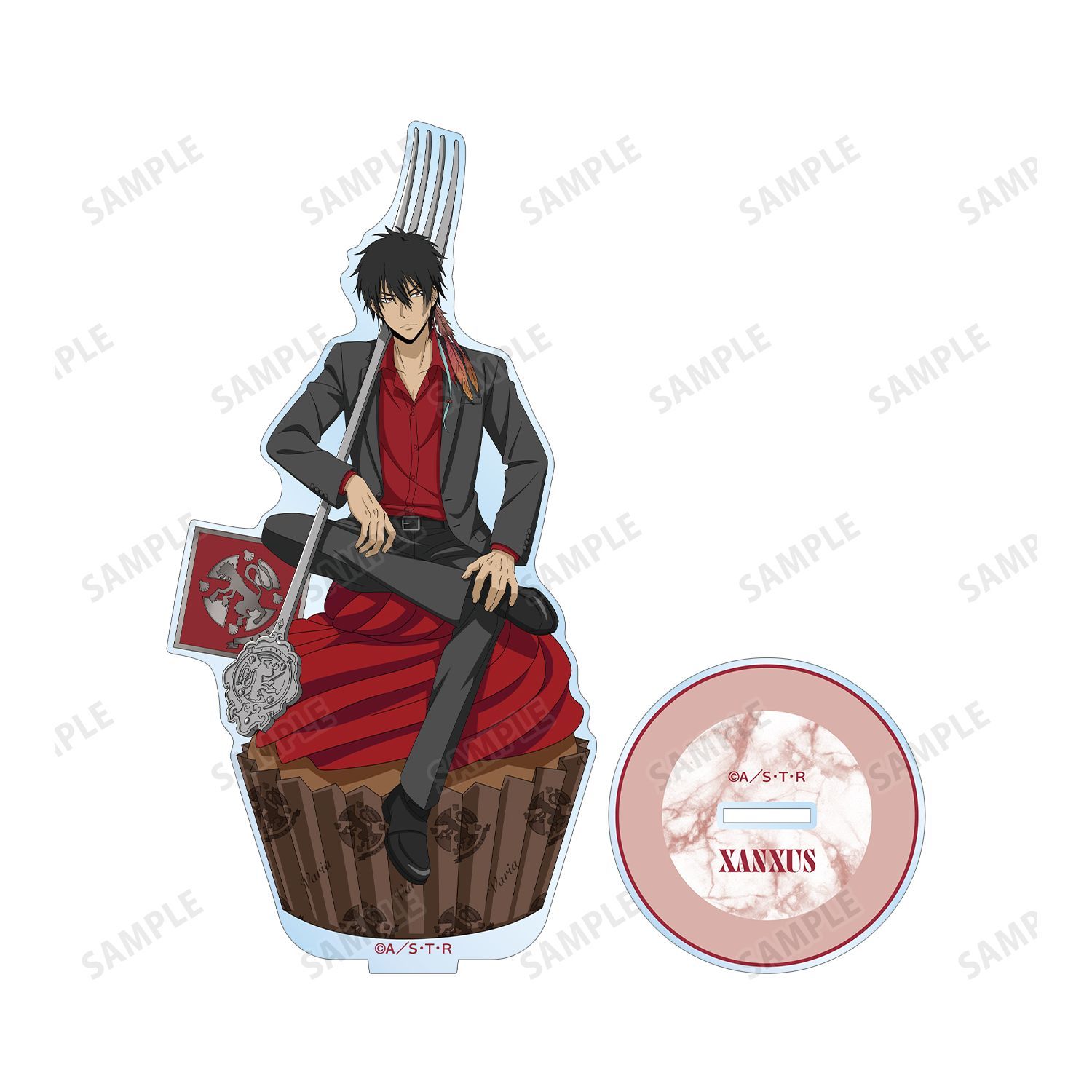 家庭教師ヒットマンREBORN！ 描き下ろし XANXUS 10年後 カトラリーver