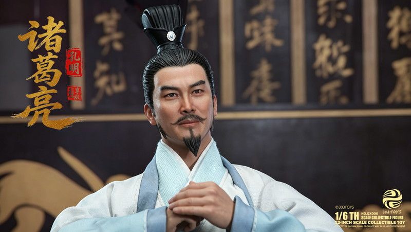 303TOYS 三顧の礼シリーズ 1/6 NO.QX006 諸葛亮（しょかつりょう