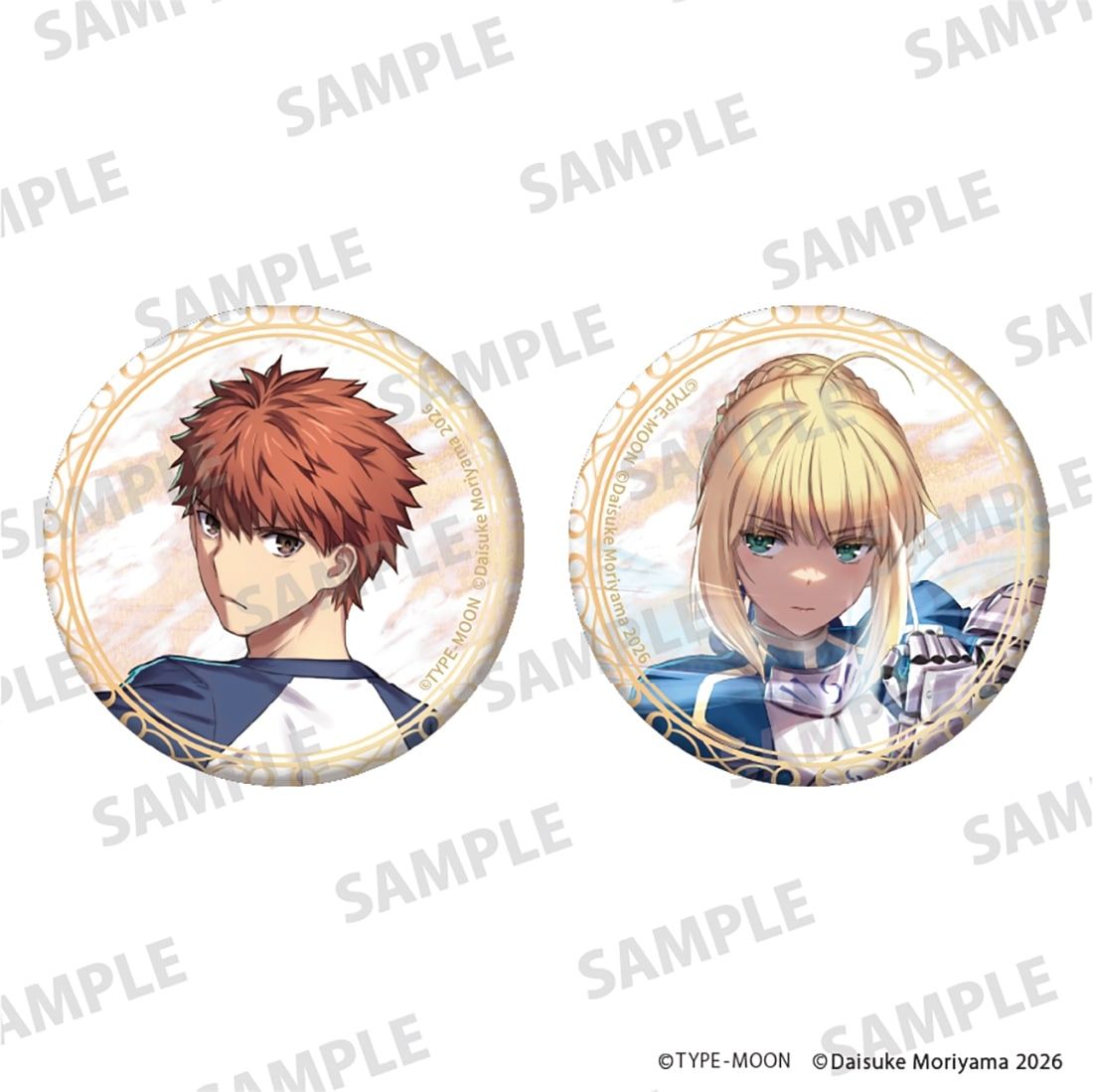 予約特別価格】Fate/stay night［Unlimited Blade Works］ 缶バッジ