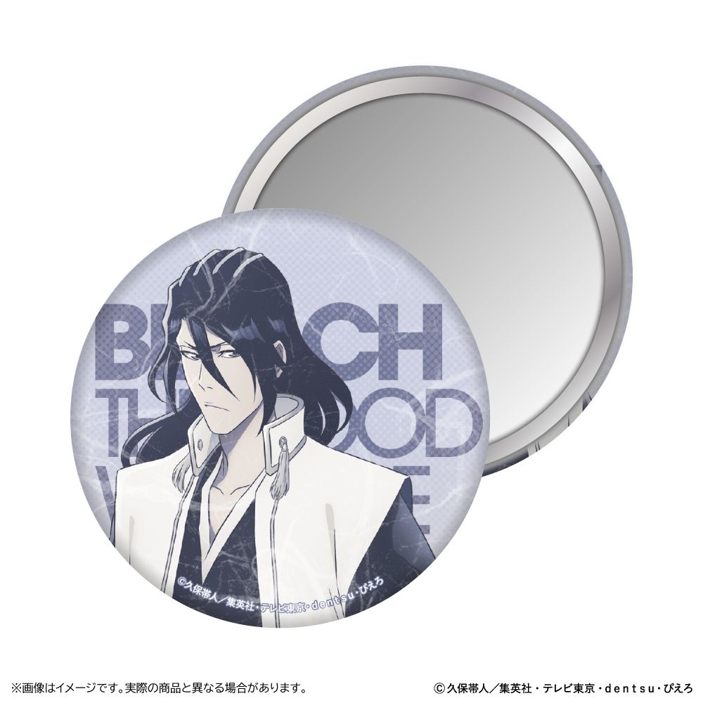 BLEACH 千年血戦篇 和紙風缶ミラー 朽木白哉｜ホビーの総合通販サイト