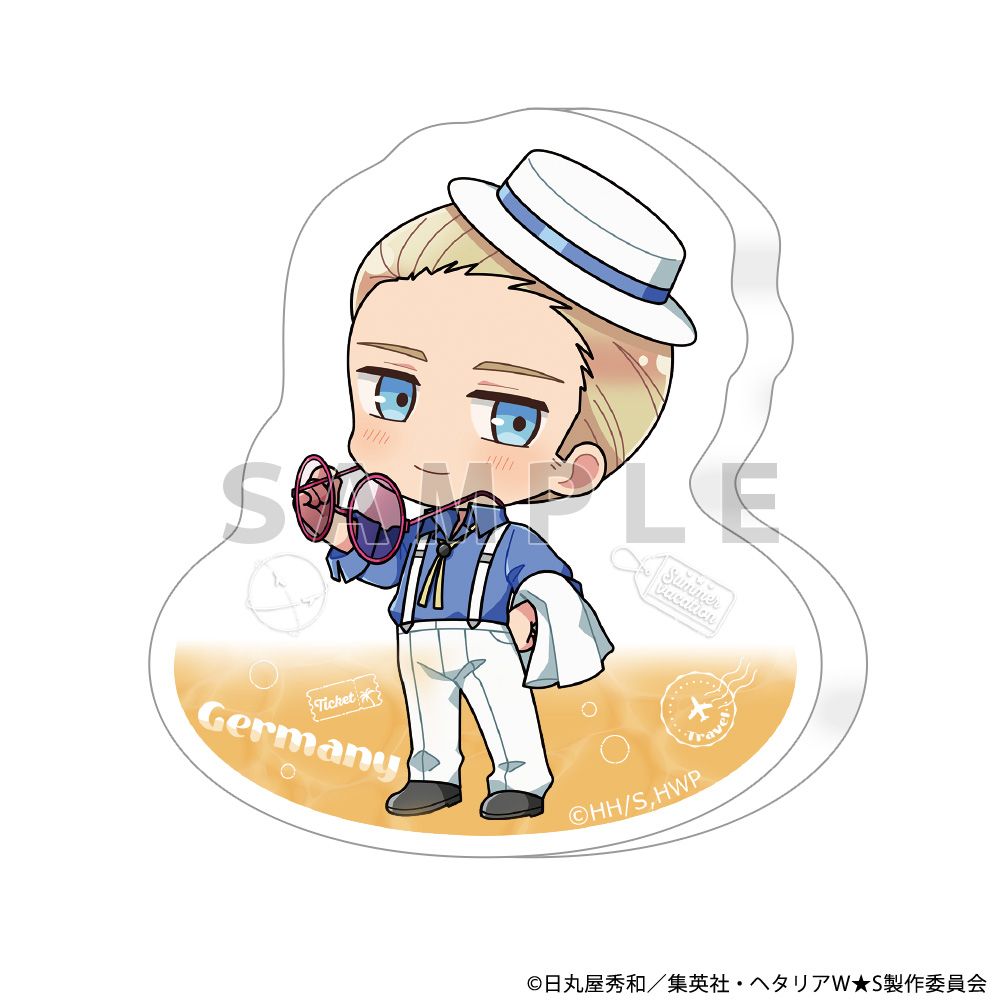ヘタリア World☆Stars ダイカットアクリルブロック（ドイツ/サマー