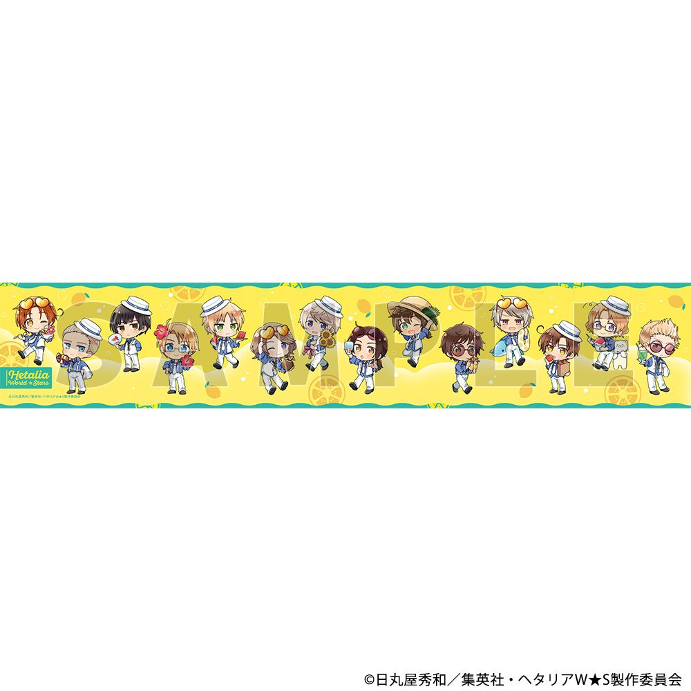 ヘタリア World☆Stars マフラータオル（サマーバケーション）｜ホビー