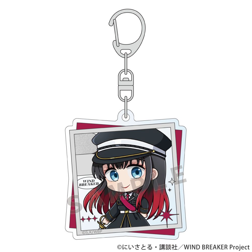 WIND BREAKER アクリルキーホルダー 椿野 佑 ミリタリーコーデ｜ホビー