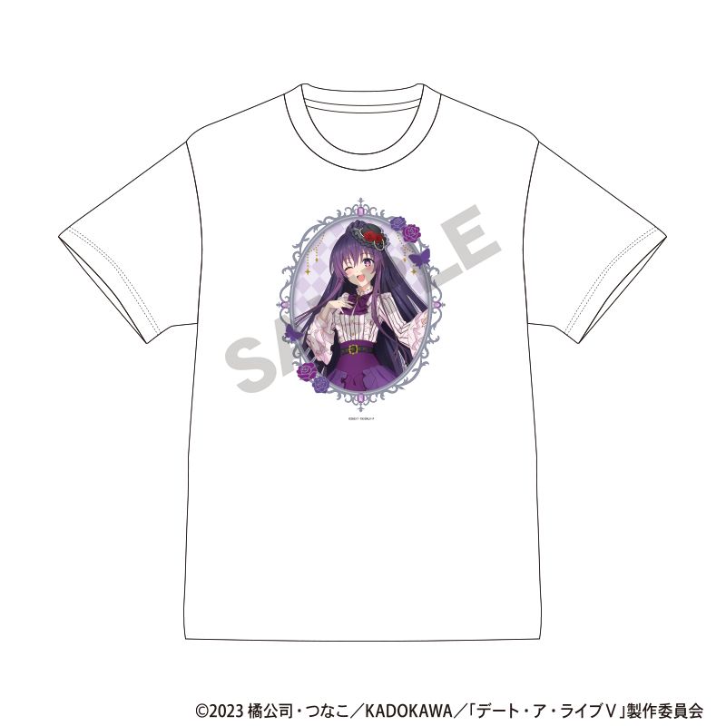 予約特別価格】デート・ア・ライブV Tシャツ 夜刀神十香 ゴシック