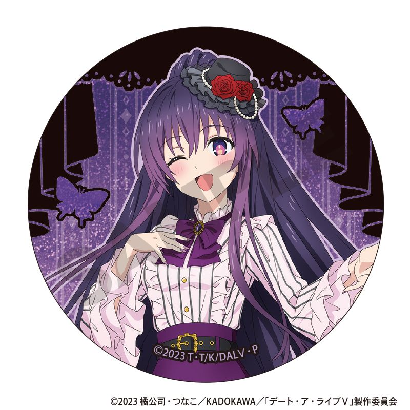 デート・ア・ライブV トレーディンググリッター缶バッジ ゴシック