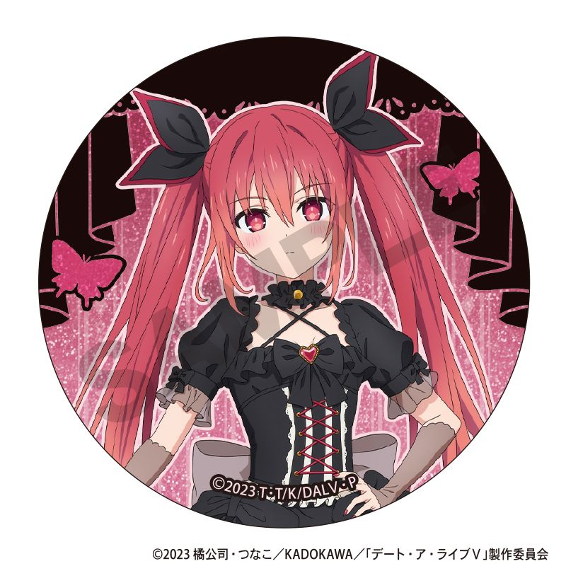 デート・ア・ライブV トレーディンググリッター缶バッジ ゴシック