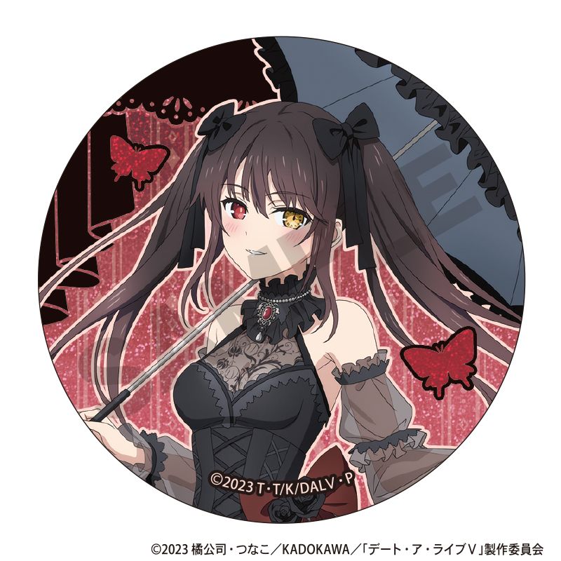 デート・ア・ライブV トレーディンググリッター缶バッジ ゴシック