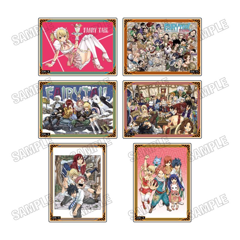 FAIRY TAIL アクリルスタンド 5種フルセット 予約特別価格】FAIRY TAIL アクリルブロックコレクション 6個入り1BOX