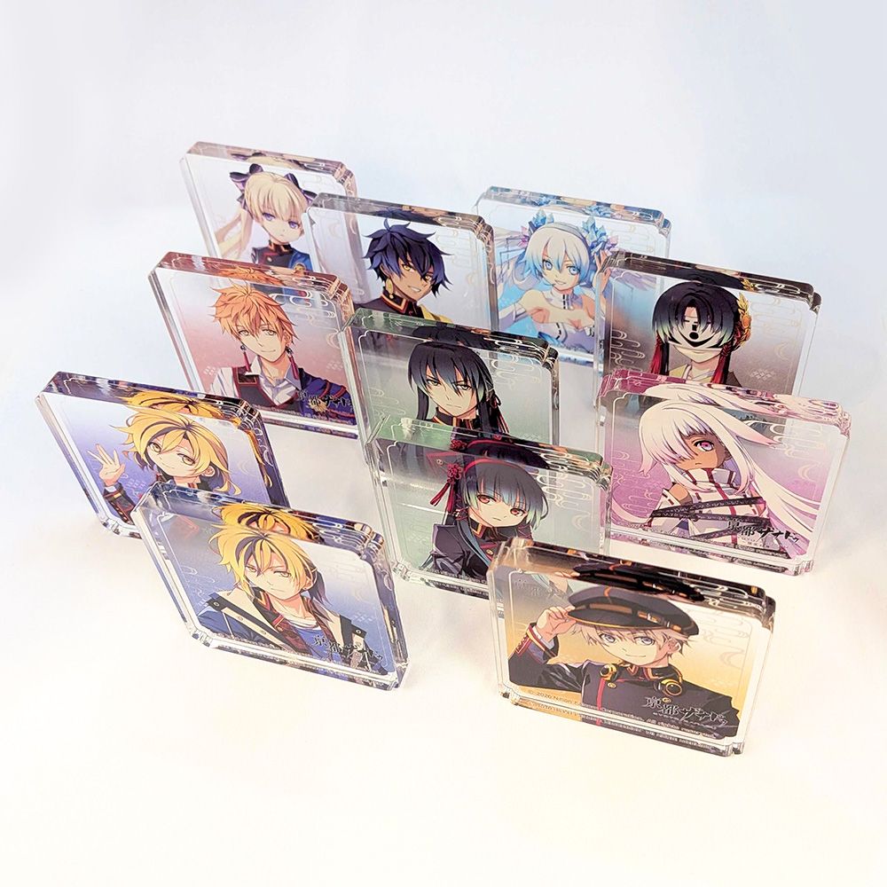 予約特別価格】亰都ザナドゥ -桜花幻舞- アクリルブロック（百鬼 千騎