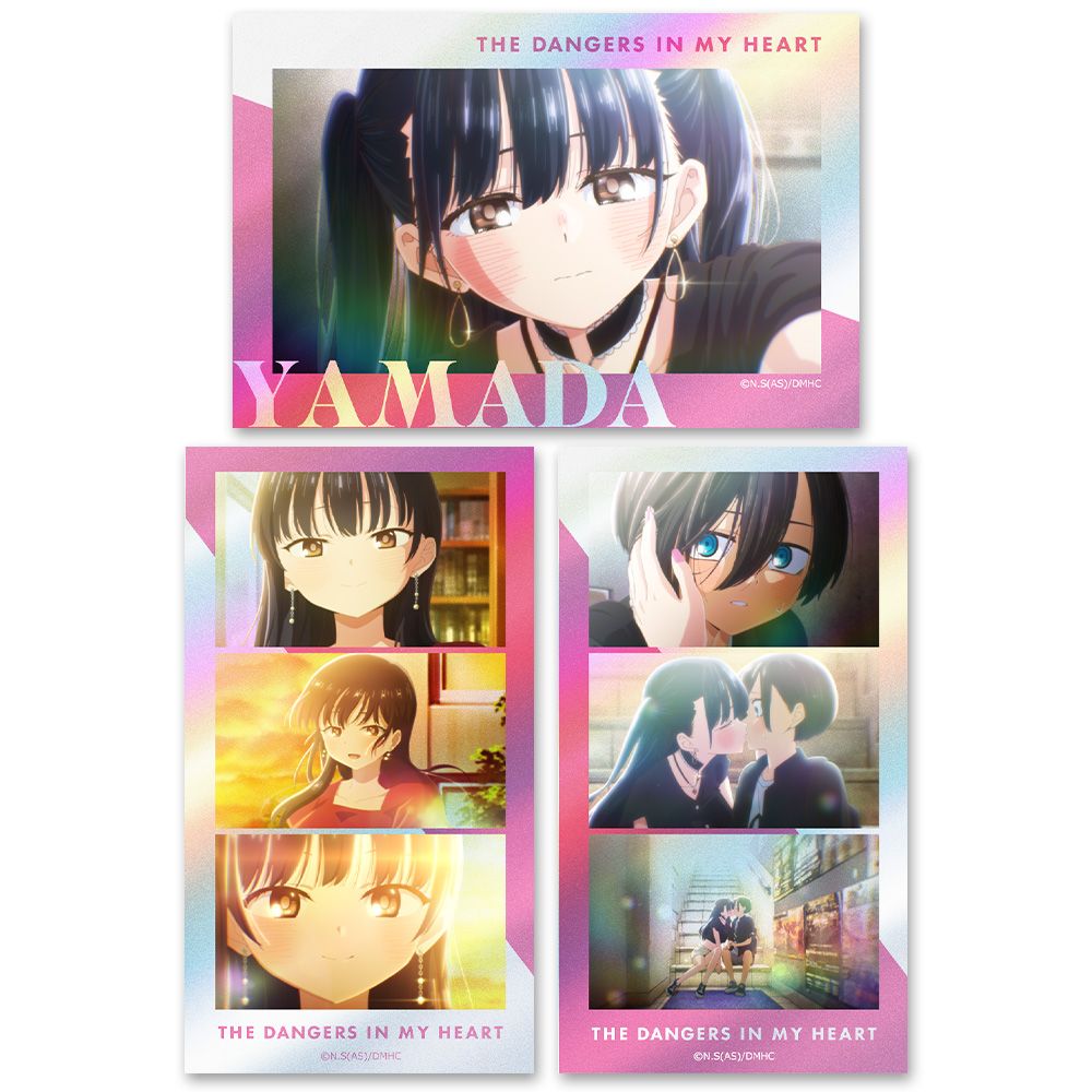 「「僕の心のヤバイやつ」イラストカード・ペーパー・ステッカー　【まとめ売り】」 劇場版 僕の心のヤバイやつ サムネイルキラステッカーセット 山田杏奈