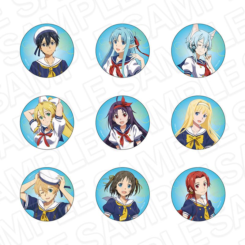 ソードアート・オンライン カンバッジ セーラーver. 9個入り1BOX