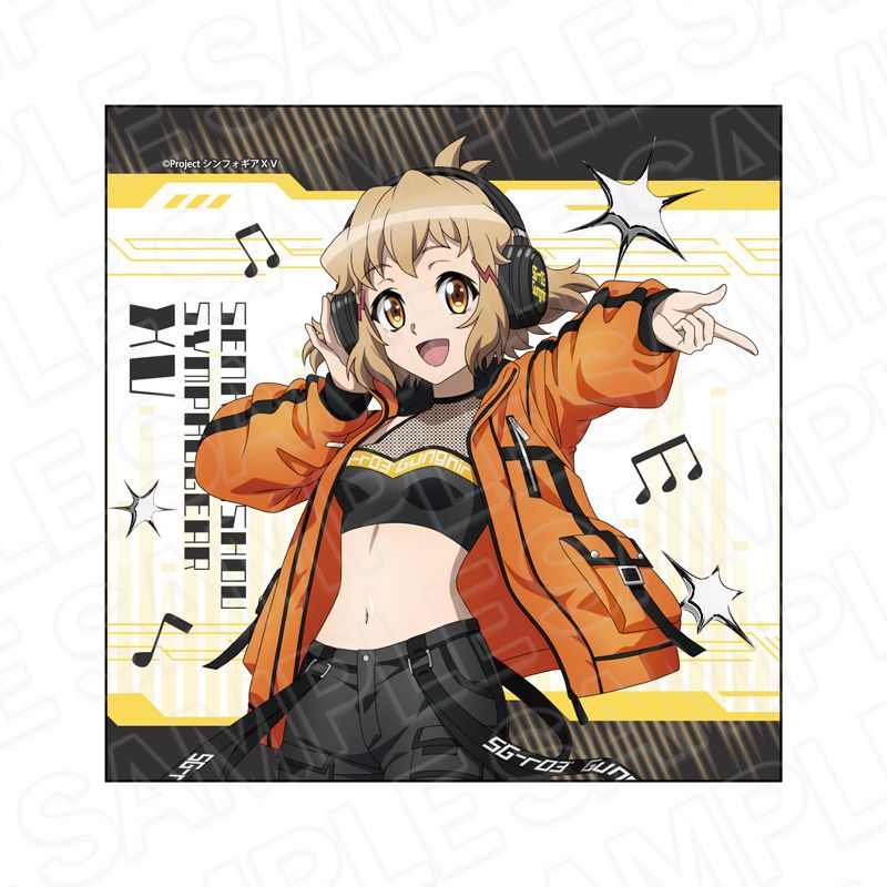 予約特別価格】戦姫絶唱シンフォギアXV マイクロファイバー 立花 響 DJ
