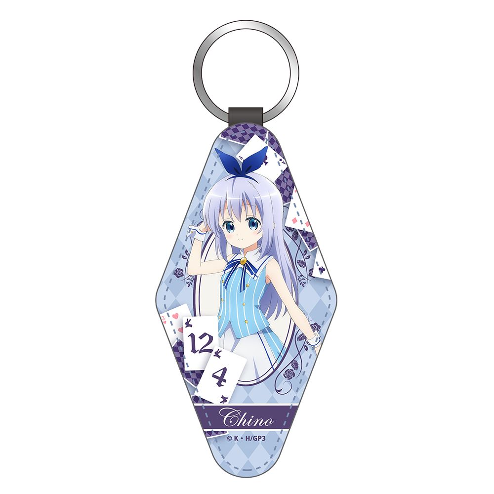 ご注文はうさぎですか？ チノ レザーキーホルダー｜ホビーの総合通販