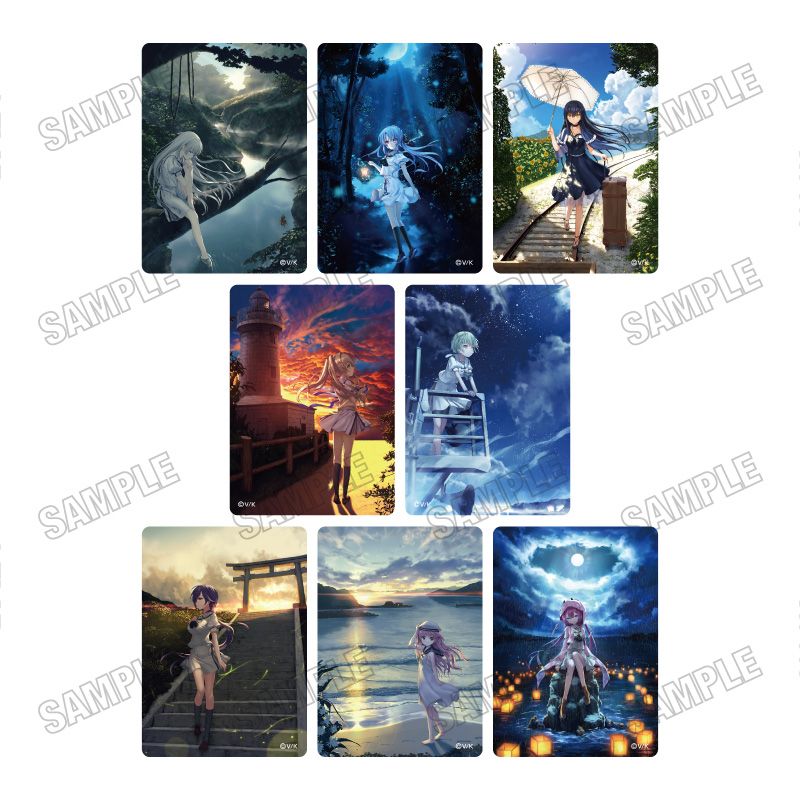 Summer Pockets REFLECTION BLUE クリアカードコレクション 8個入り