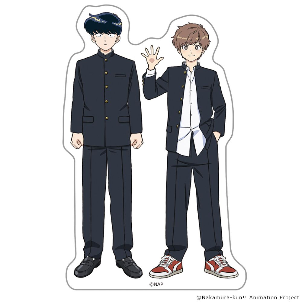 ガンバレ！中村くん！！ 中村男久斗 広瀬愛貴 コロッタ 全種 ガンバレ！中村くん！！ ダイカットステッカー 中村男久斗＆広瀬愛貴
