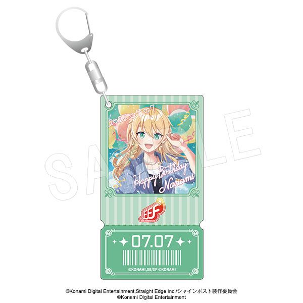予約特別価格】シャインポスト チケットカード風バースデーホロ