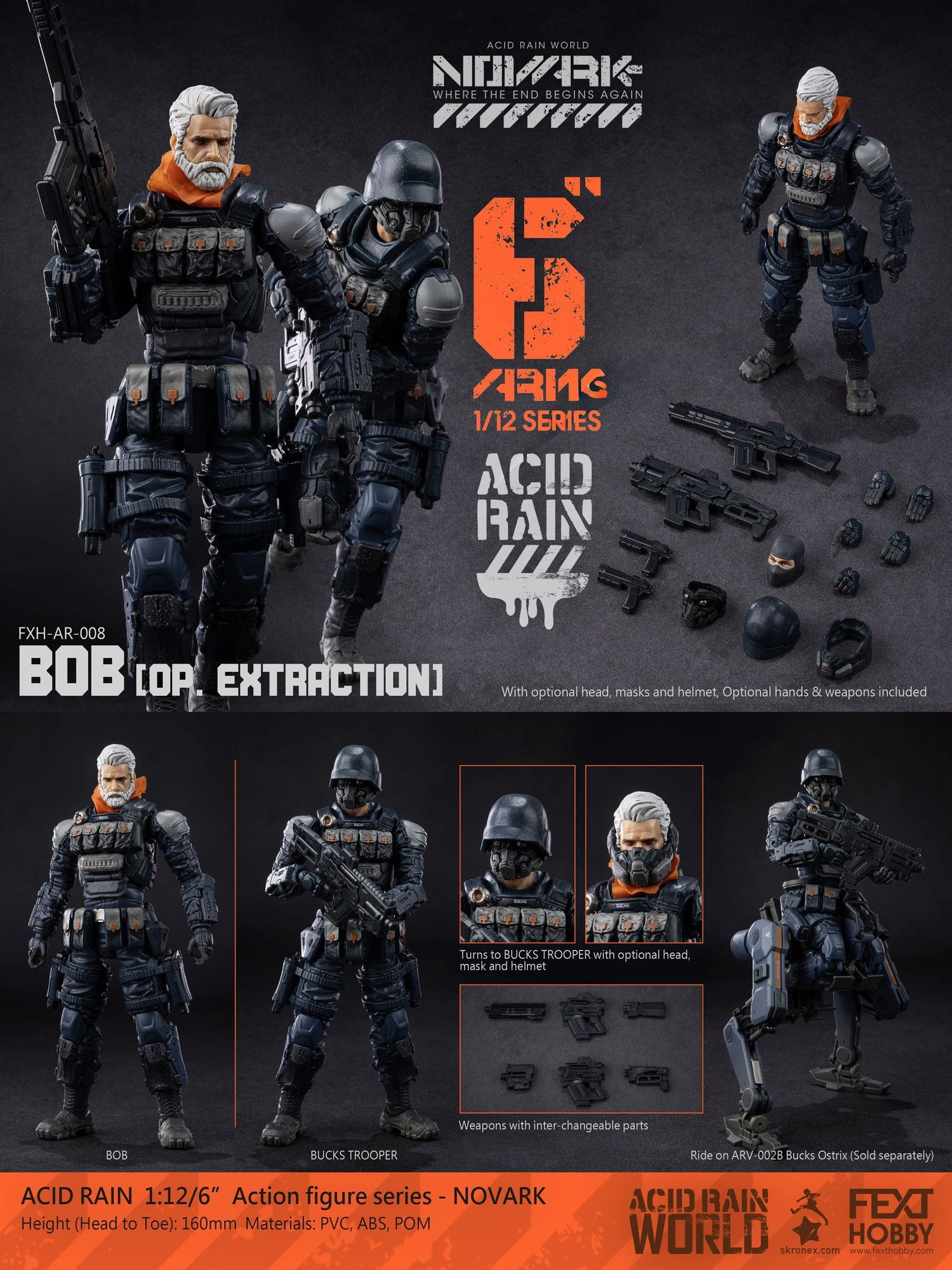 FEXT HOBBY ACID RAIN NOVARK - FXH-AR-008 BOB｜ホビーの総合通販