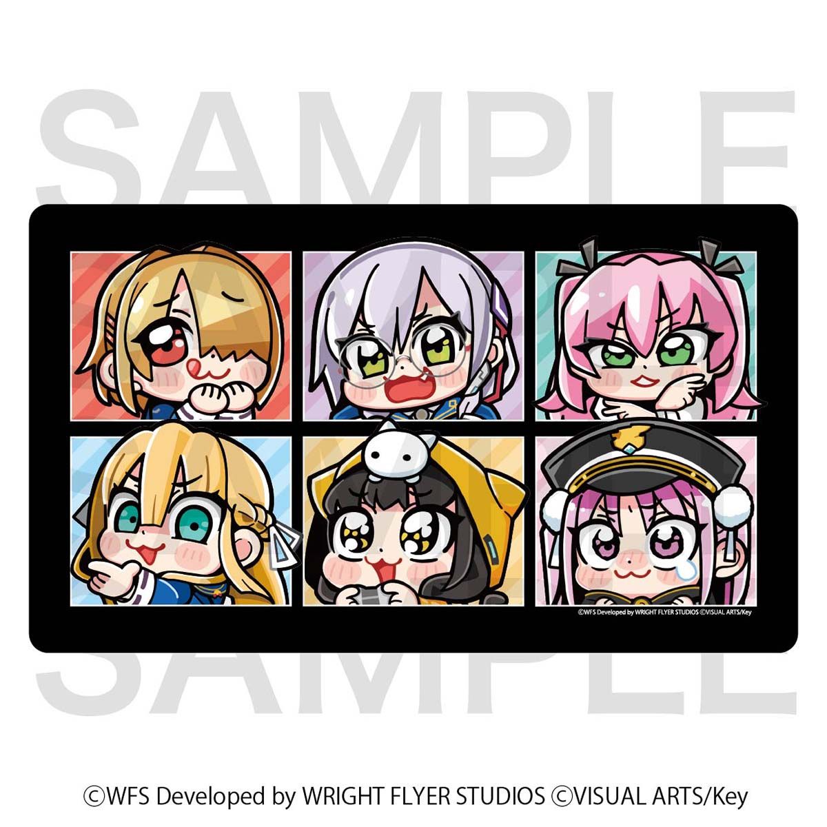 ヘブンバーンズレッド Art by 大川ぶくぶ デスクラバーマット｜ホビー