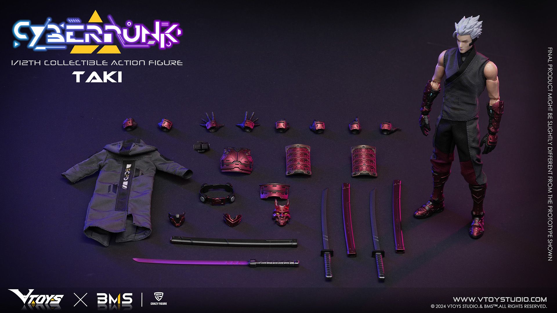 予約特別価格】VTOYS×BMS×CF Cyberpunk（サイバーパンク）シリーズ 1