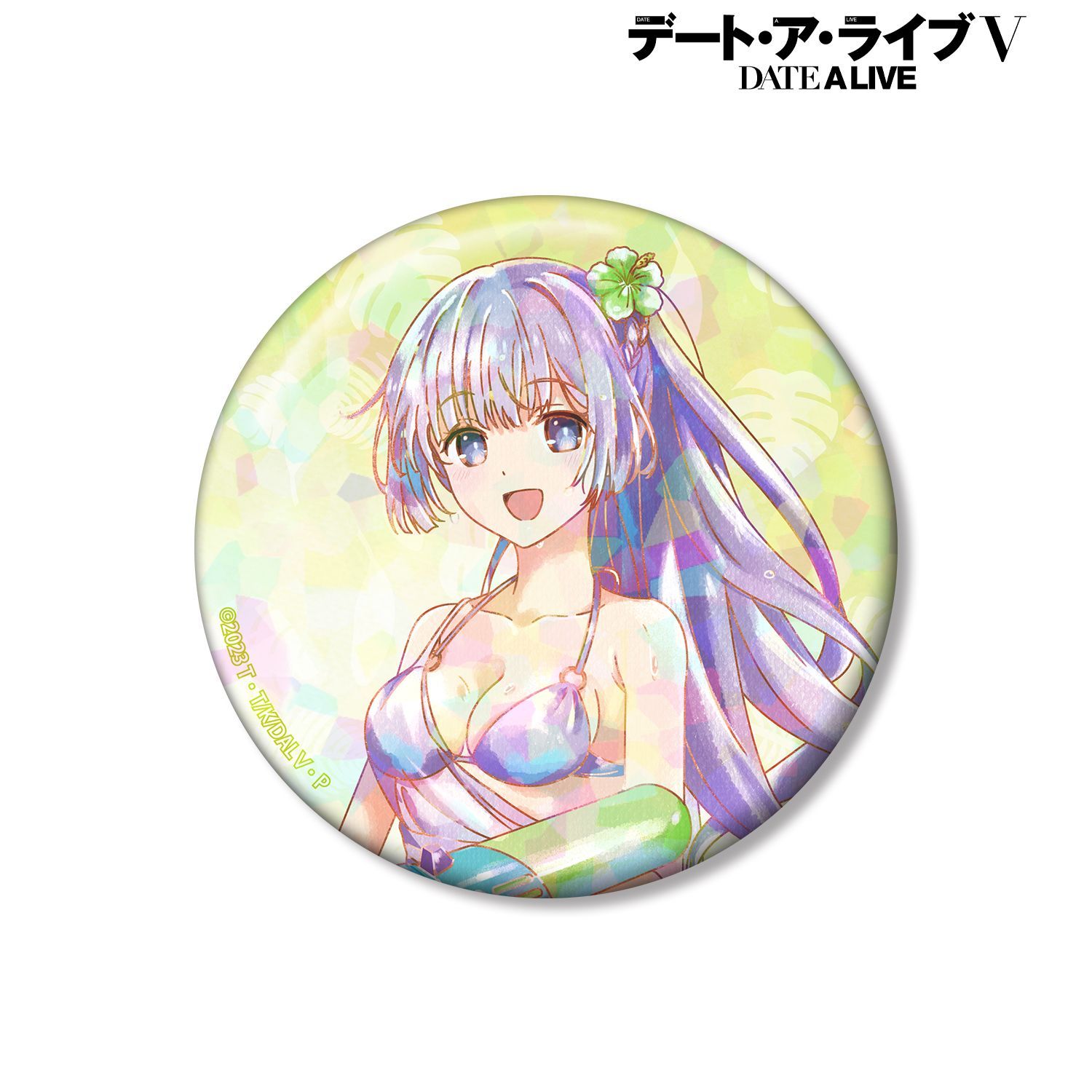 デアラ　ファンタジア文庫大感謝祭限定　缶バッジ　誘宵美九 予約特別価格】アニメ デート・ア・ライブV 描き下ろし 誘宵美九