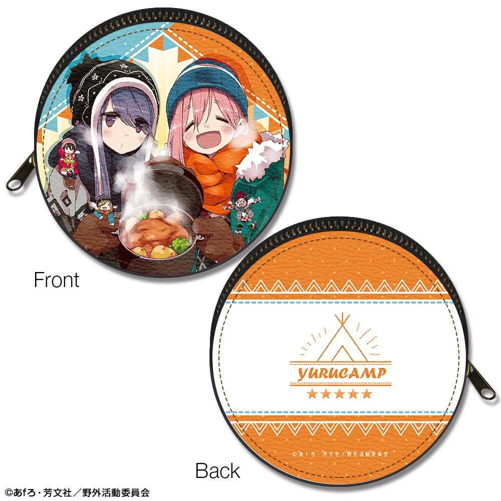 ヤ*コ様 ✡️ラスト１セット✡️⭐非売品⭐【各務原なでしこ＋志摩リン】ゆるキャン 再販】ゆるキャン△ まるっとレザーケース Ver.3 デザイン07 各務原