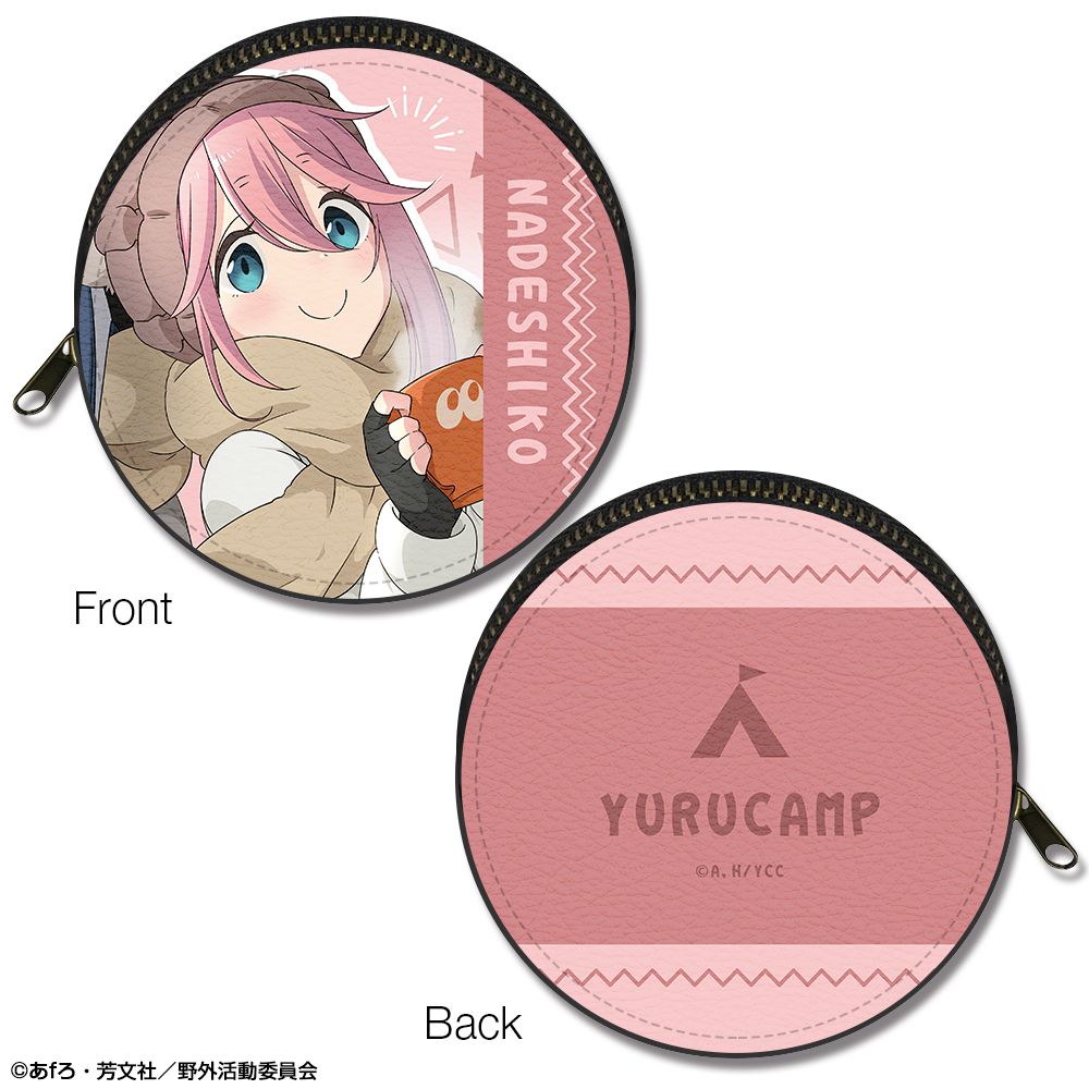 再販】ゆるキャン△ まるっとレザーケース Ver.4 デザイン01 各務原