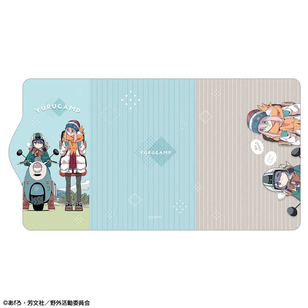 再販】ゆるキャン△ レザーキーケース Ver.2 デザイン02 各務原