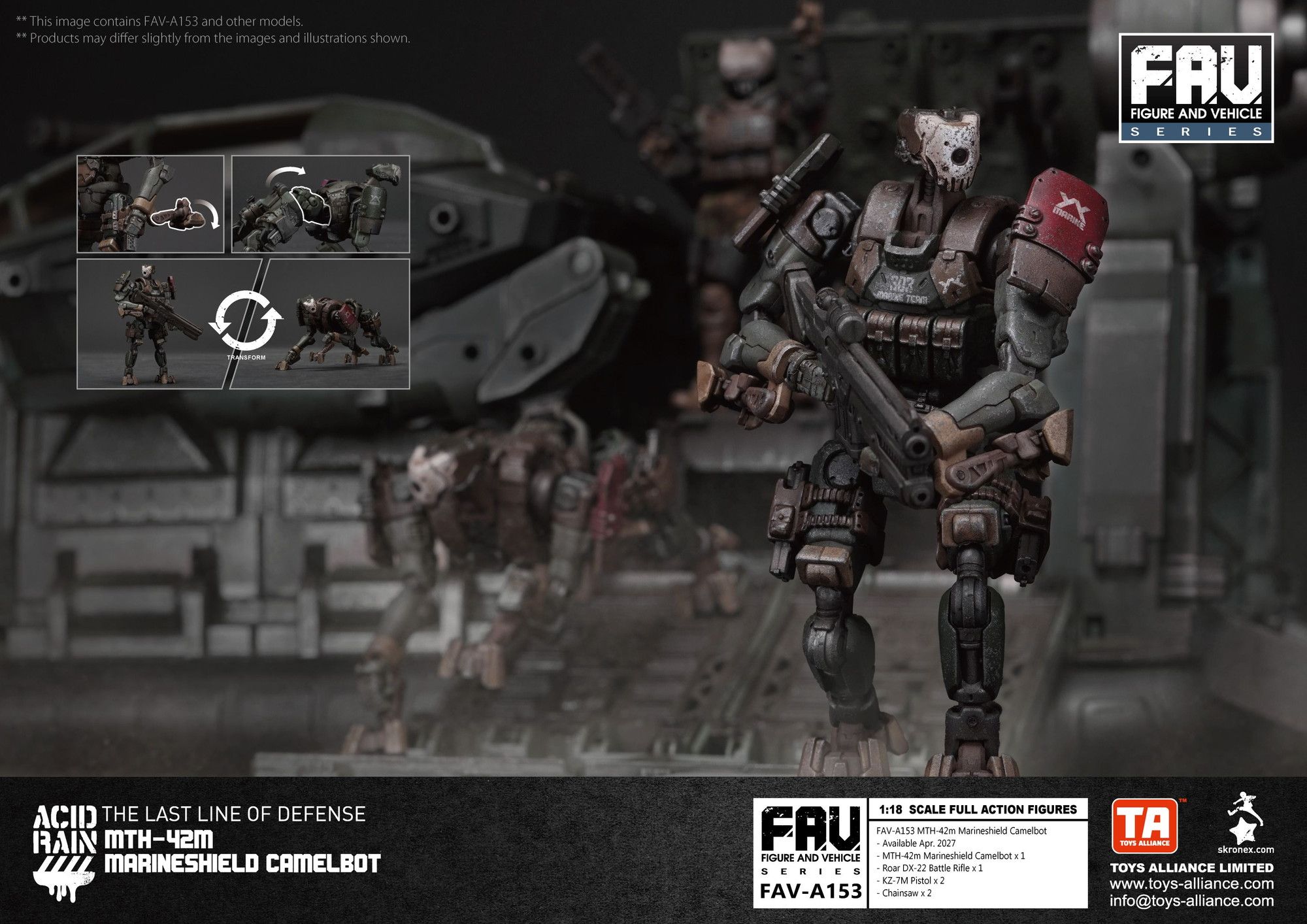 予約特別価格】TOYS ALLIANCE LIMITED アシッドレイン 1/18スケール