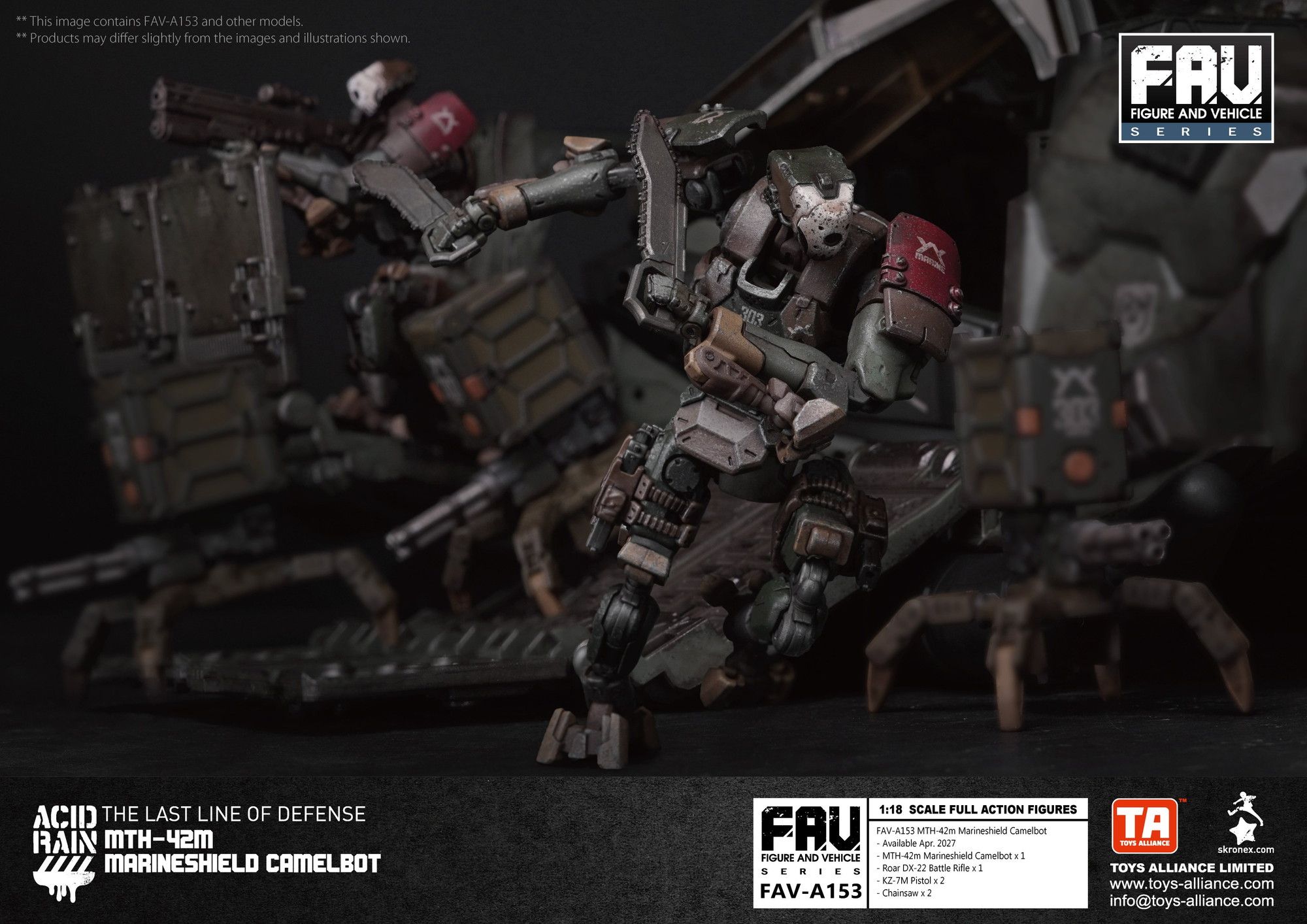 予約特別価格】TOYS ALLIANCE LIMITED アシッドレイン 1/18スケール