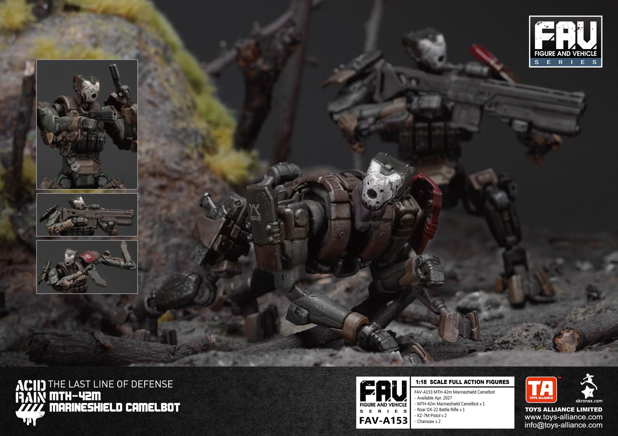 予約特別価格】TOYS ALLIANCE LIMITED アシッドレイン 1/18スケール