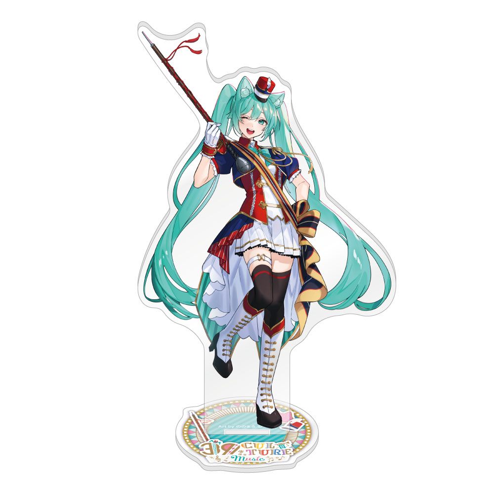 予約特別価格】39Culture 2026 MUSIC アクリルスタンド 初音ミク