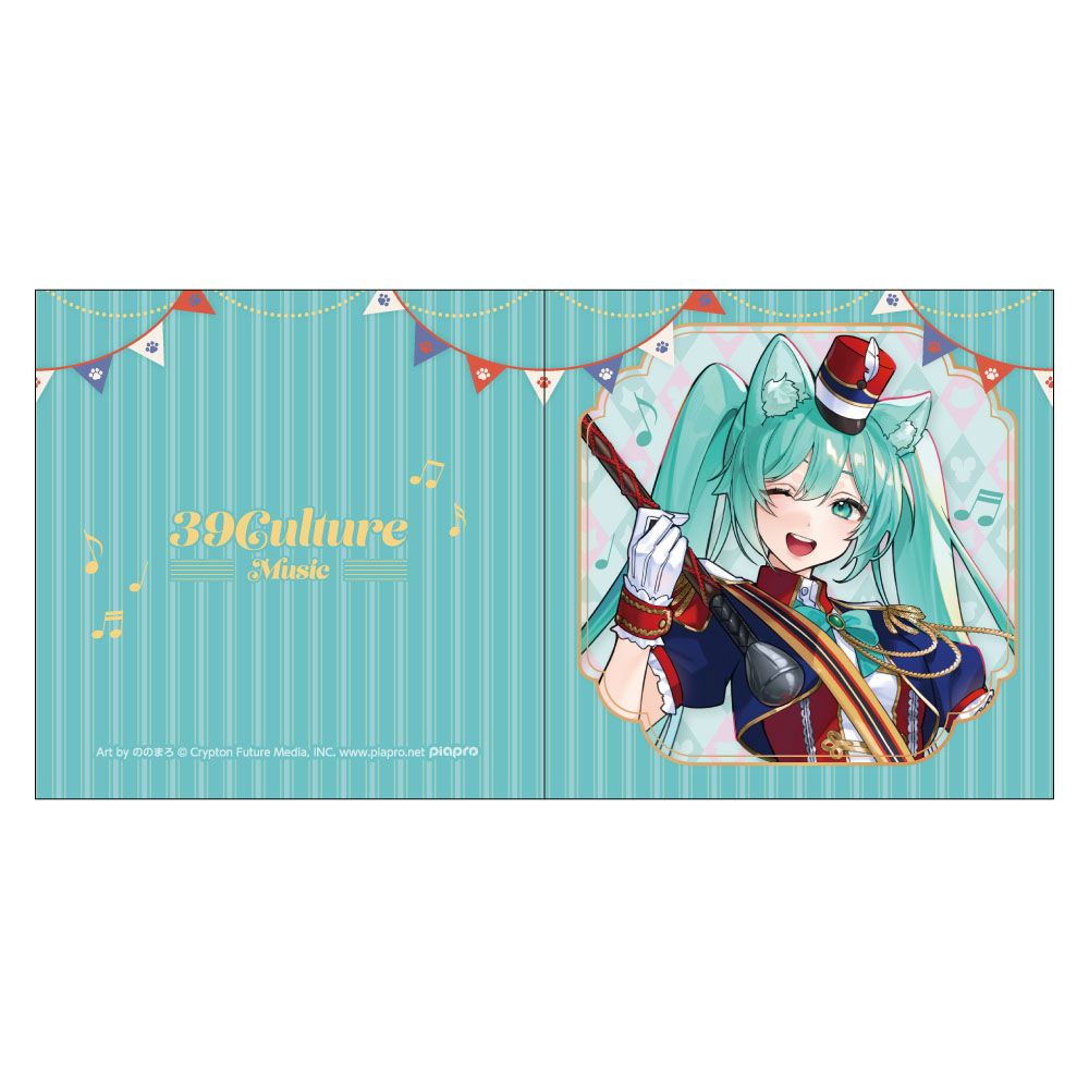 39Culture 2026 MUSIC レコード風コースター 初音ミク｜ホビーの総合