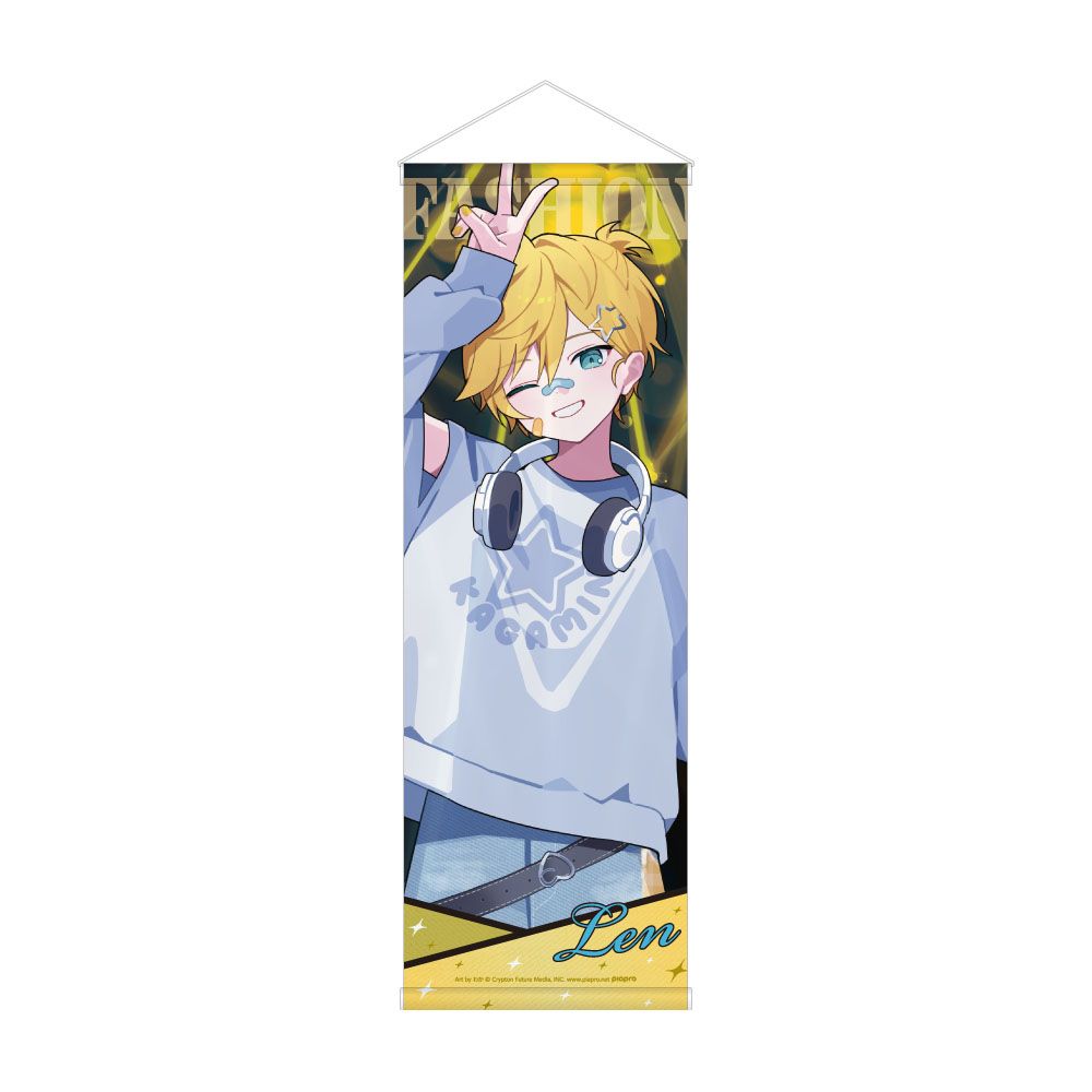 予約特別価格】39Culture 2026 FASHION B2ハーフタペストリー 鏡音レン