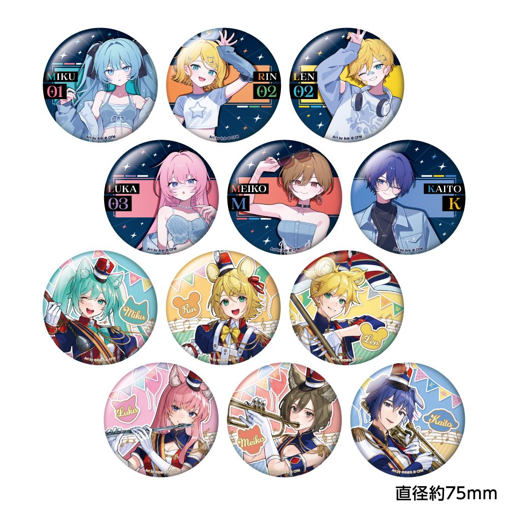 プロセカ 初音ミク 39culture 大き目ホログラム缶バッジ 5点 pop 予約特別価格】39Culture 2026 トレーディング 大き目ホログラム缶