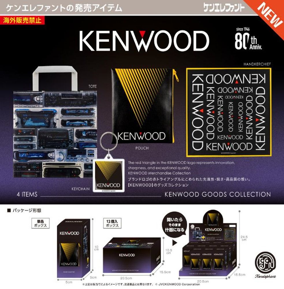 予約特別価格】ケンエレファント KENWOOD グッズコレクション BOX版 12