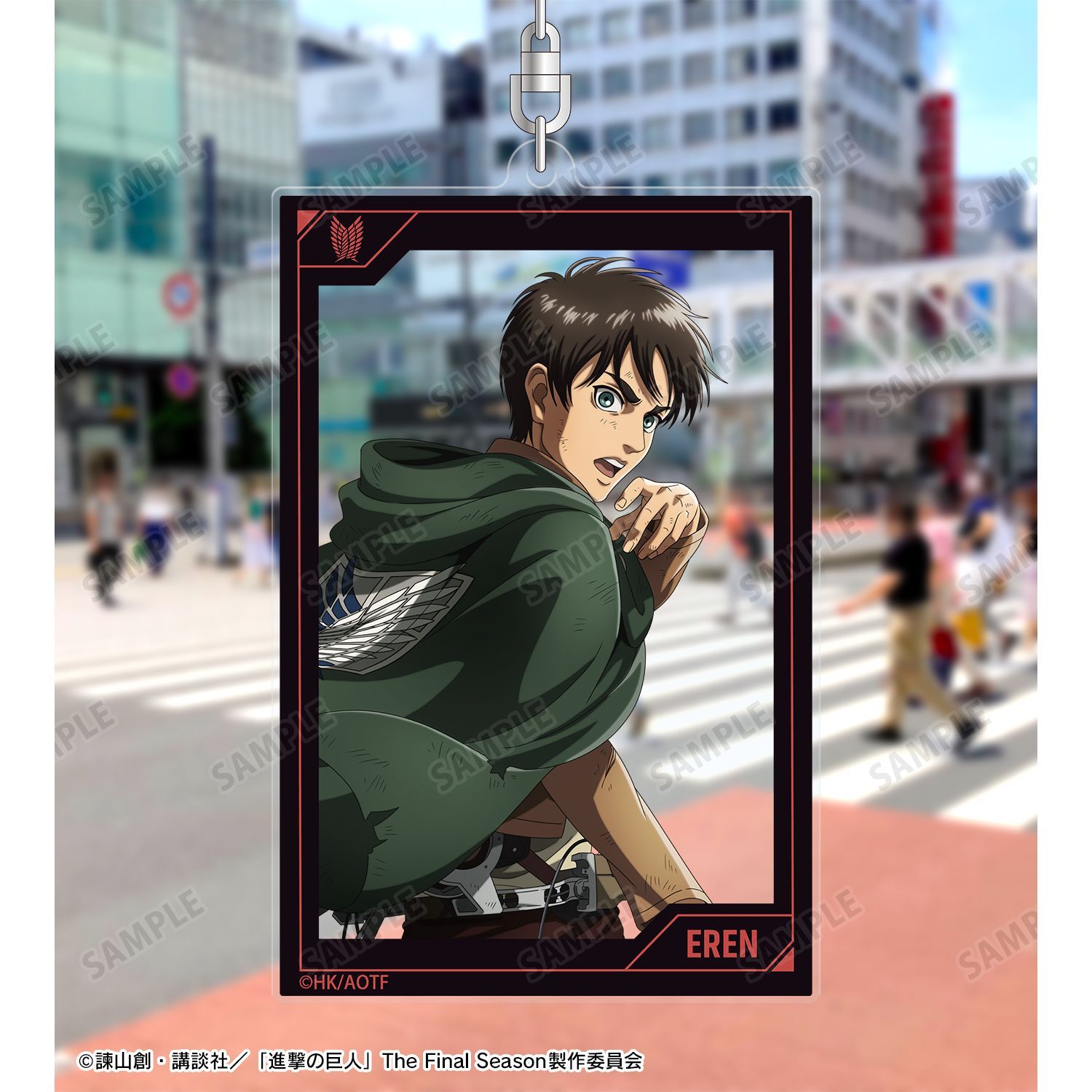 進撃の巨人 描き下ろし エレン 戦う背中ver. 第2弾 BIGアクリル