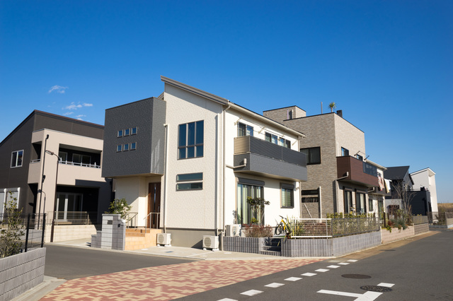 建てられる家の違い