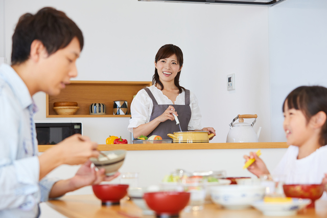 カウンターキッチンの使い勝手