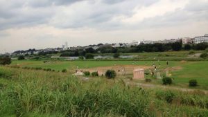 武蔵小杉 多摩川も徒歩圏内にある