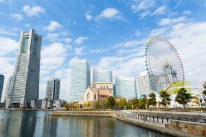 横浜のシンボルとなるランドマークタワー等