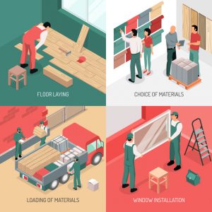 Isometric Renovation Design Concept