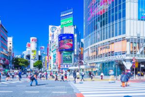 渋谷 スクランブル交差点