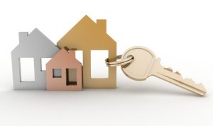 3d model house symbol set and key