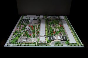 ドレッセ中央林間_共用施設模型