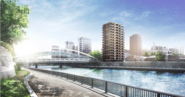 デュフレ南千住リバーサイドの外観