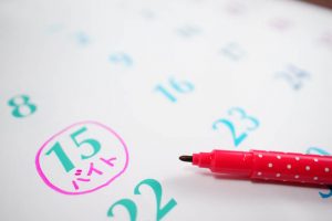 時間の使い方に注意
