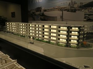 ガーラ・レジデンス元住吉の模型