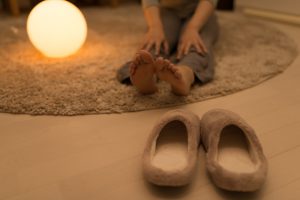 ルームシューズ もこもこ