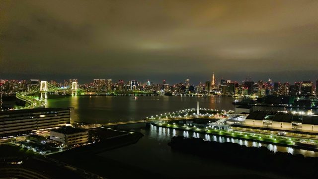 ブリリアマーレ有明から東京を見る眺望